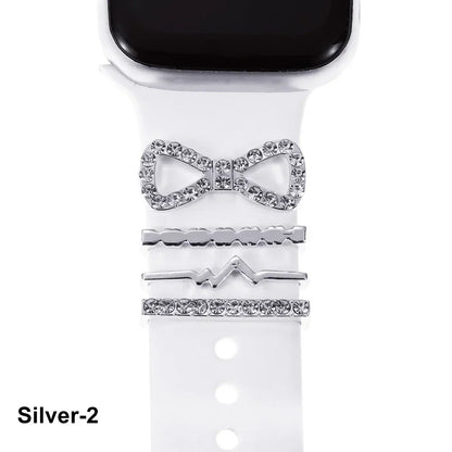 Decorative Metal Charms For Apple Watch Bands