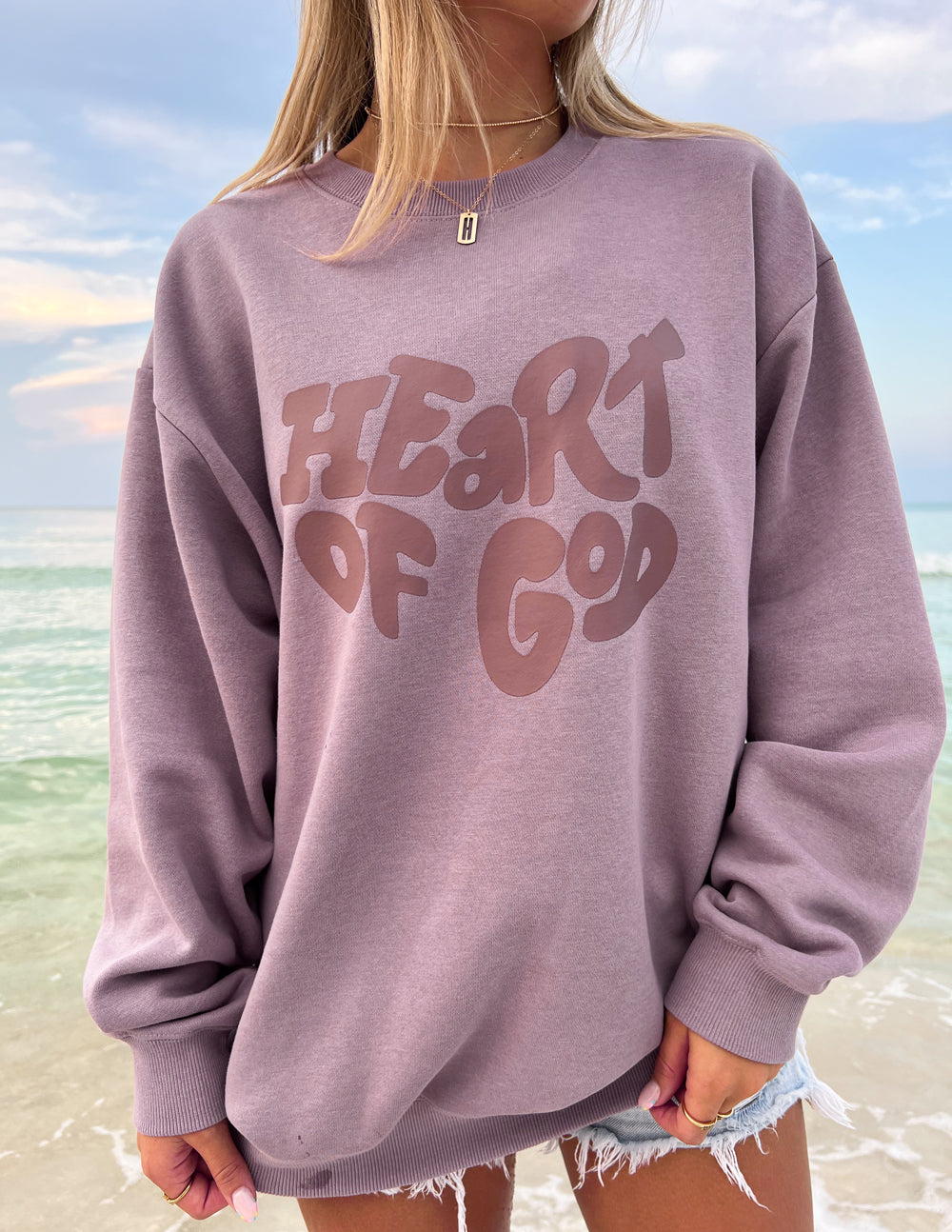 Elevated Faith Heart of God Unisex Crewneck