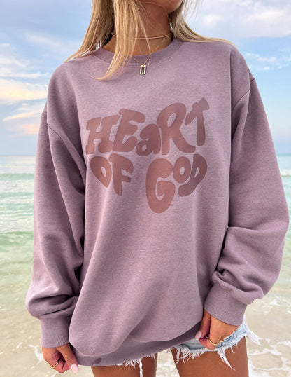 Elevated Faith Heart of God Unisex Crewneck