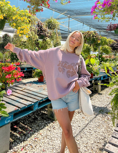 Elevated Faith Heart of God Unisex Crewneck