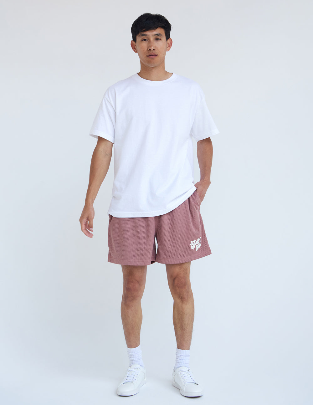 Elevated Faith Heart of God Unisex Mesh Short