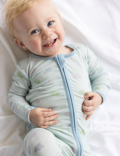 Elevated Faith Heaven Bamboo Convertible Footed Onesie