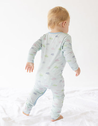 Elevated Faith Heaven Bamboo Convertible Footed Onesie
