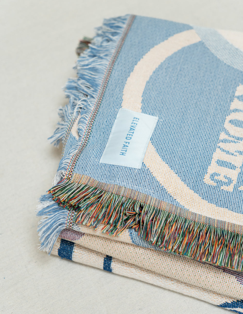 Elevated Faith Heaven Is Home Throw Blanket