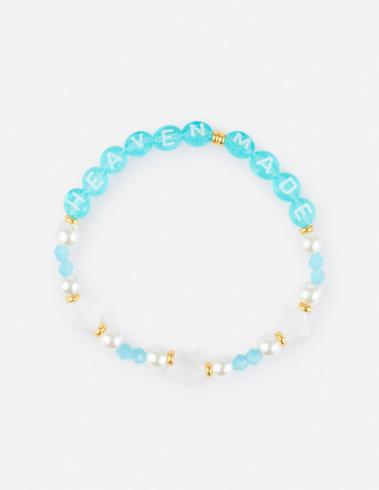 Elevated Faith Heaven Made Letter Bracelet