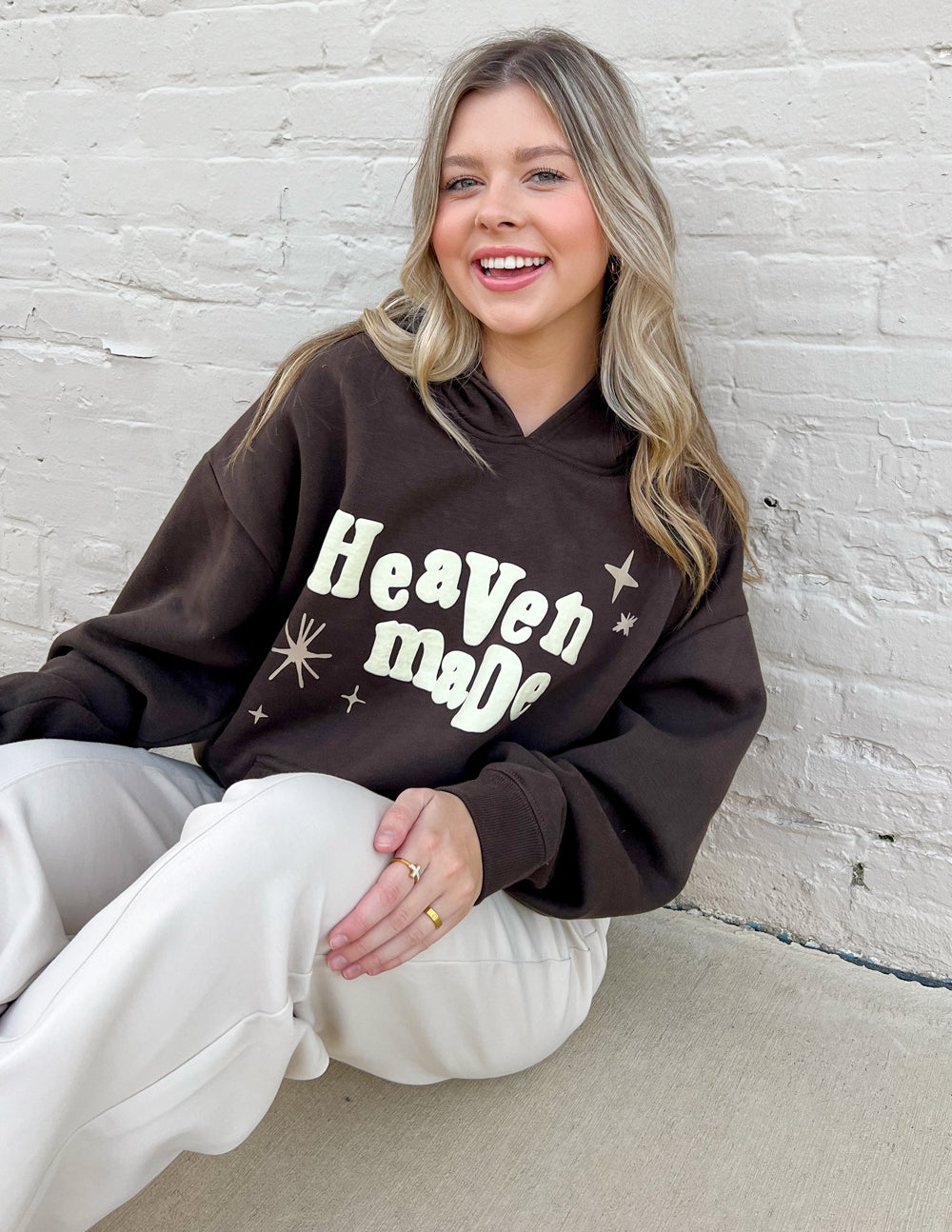 Elevated Faith Heaven Made Unisex Hoodie