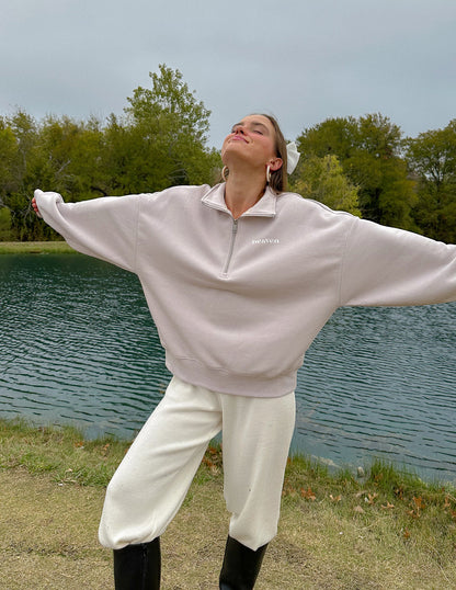 Elevated Faith Heaven Women's Half-Zip
