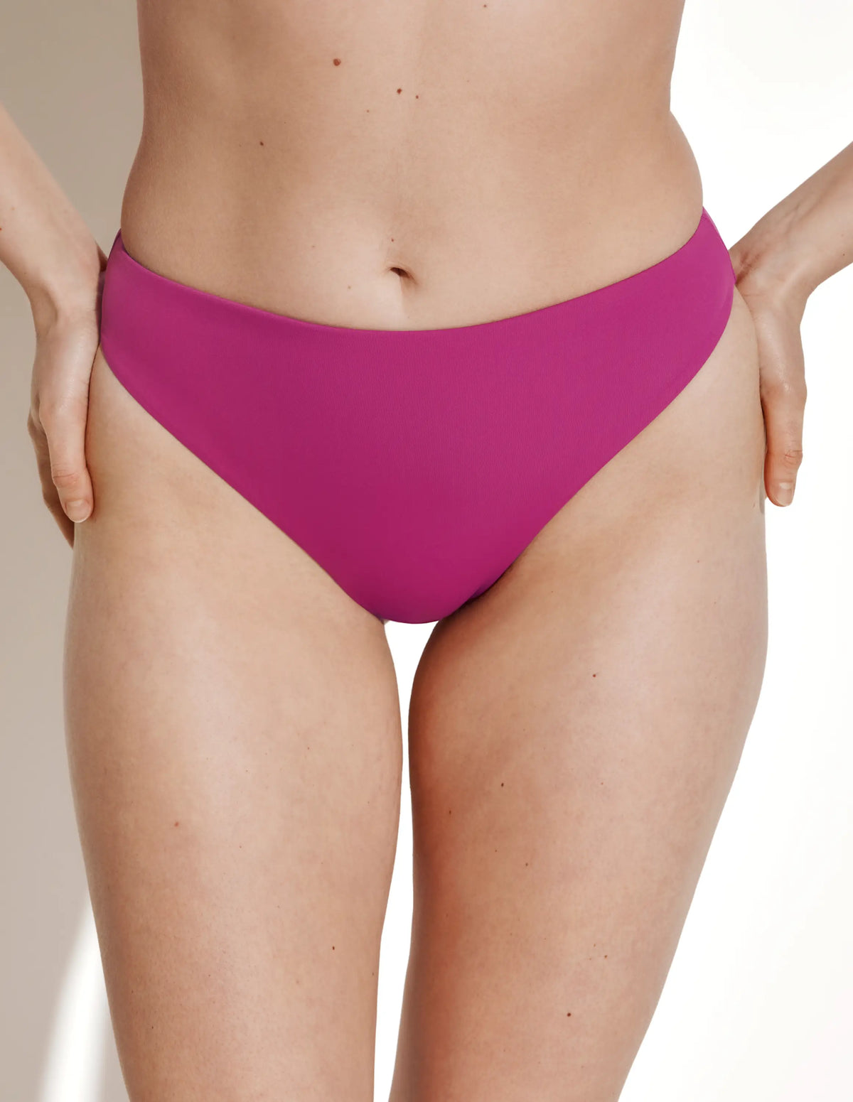 Sculpt High Cut Bikini Swim Bottom