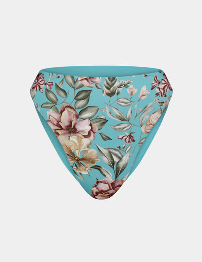Sculpt High Cut Bikini Swim Bottom