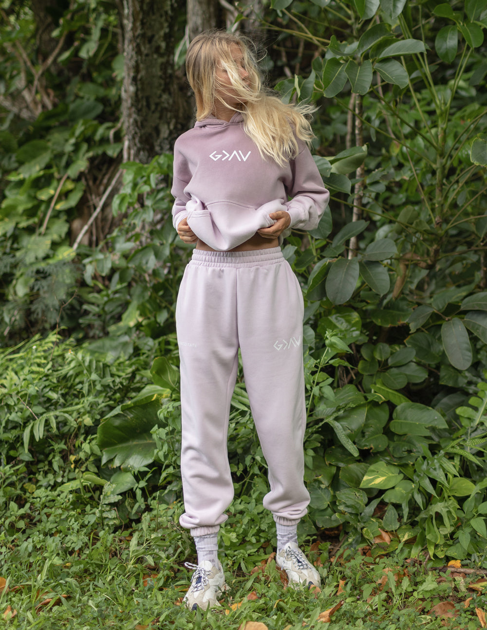 Elevated Faith Highs and Lows Purple Unisex Sweatpant