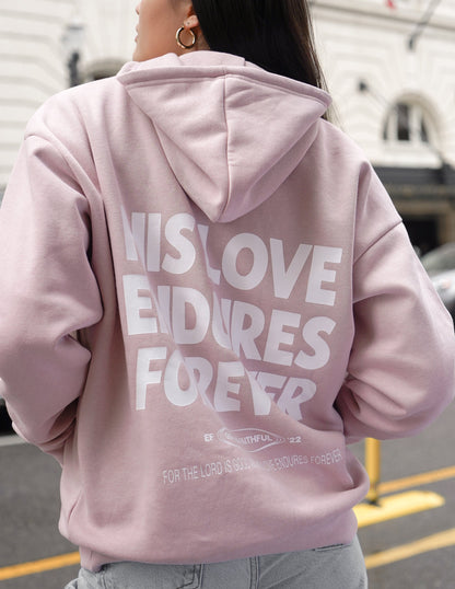 Elevated Faith His Love Endures Forever Unisex Hoodie