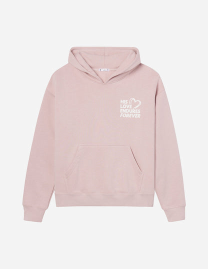 Elevated Faith His Love Endures Forever Unisex Hoodie