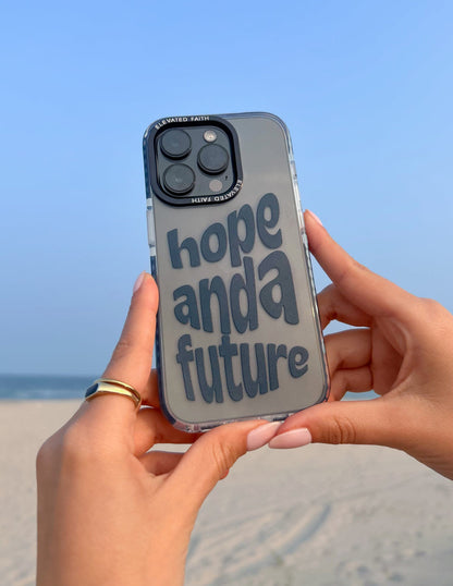 Elevated Faith Hope and a Future Phone Case