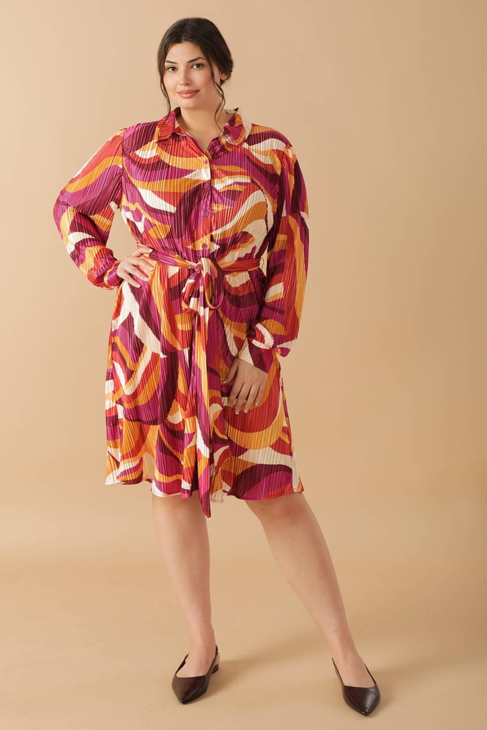 Get on Board Woven Plisse Mini Dress