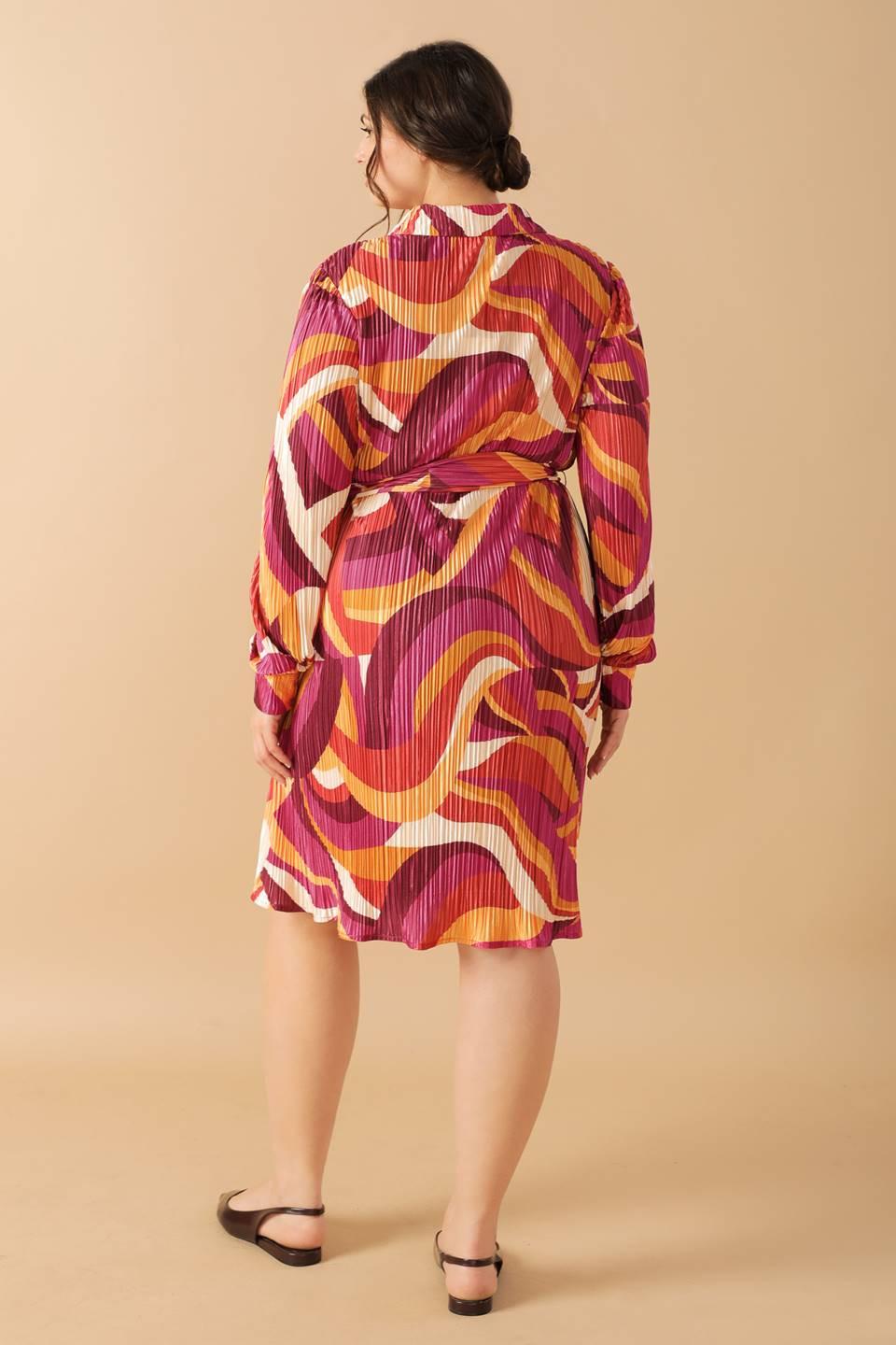 Get on Board Woven Plisse Mini Dress