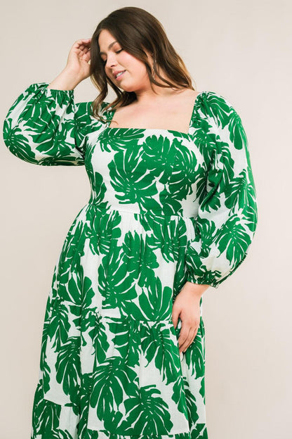 All the Drama Woven Midi Dress