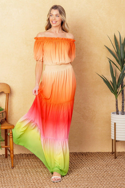 Forgotten Story Woven Maxi Dress