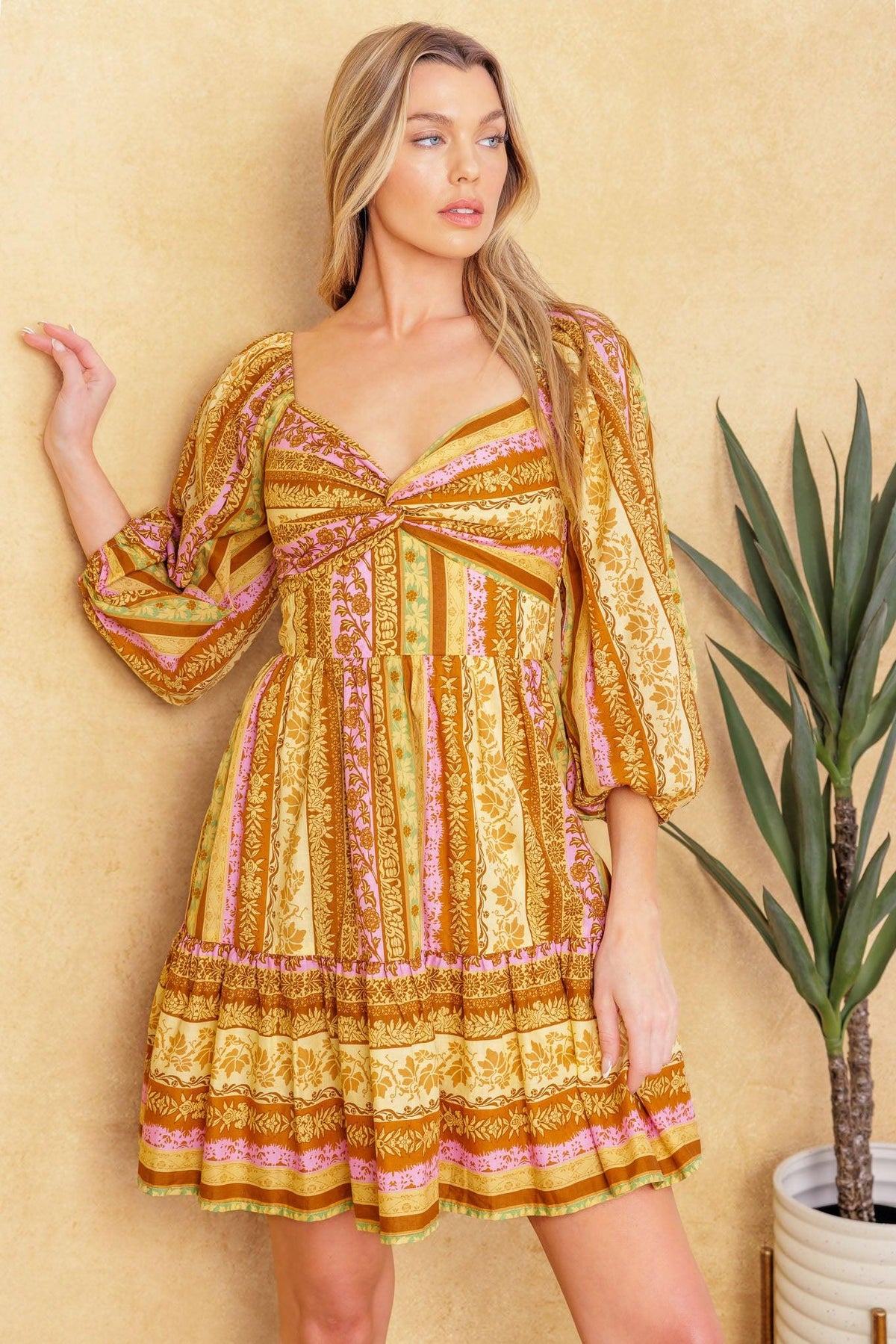 All My Pride Woven Mini Dress