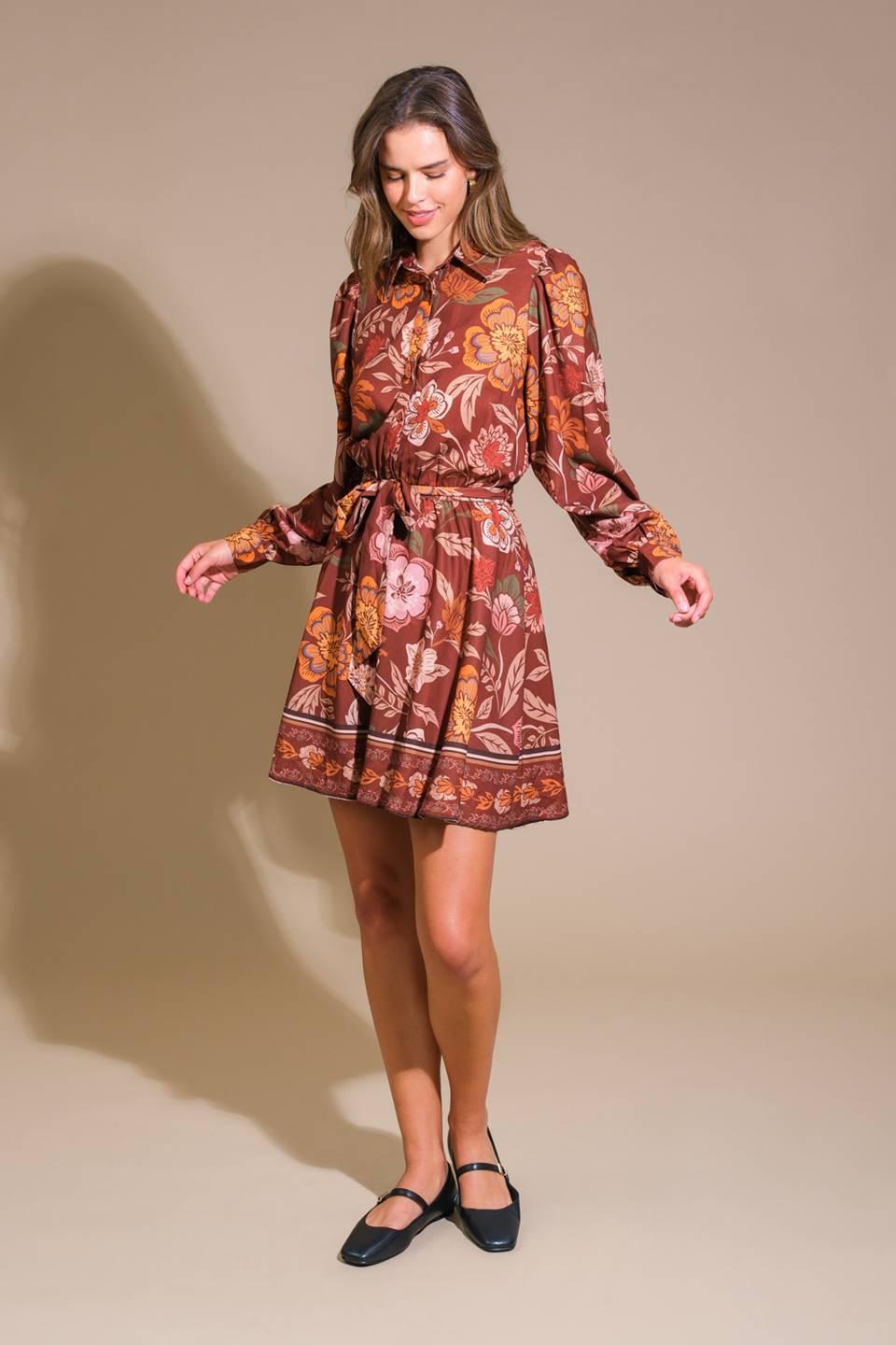 Desert Dawn Woven Mini Dress
