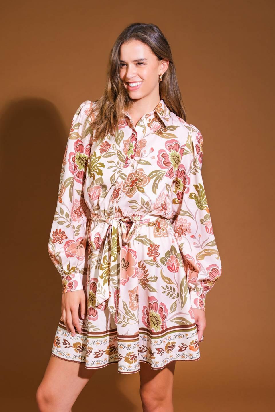 Desert Dawn Woven Mini Dress