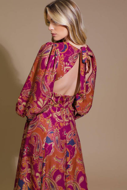 Forevermore Woven Midi Dress
