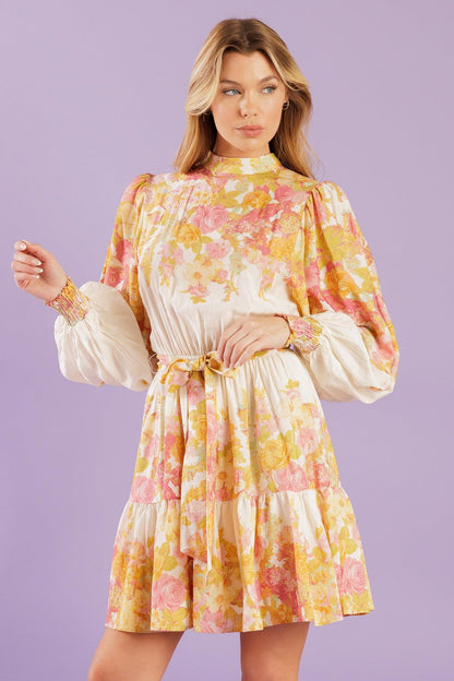 Go Get it Pink Woven Mini Dress