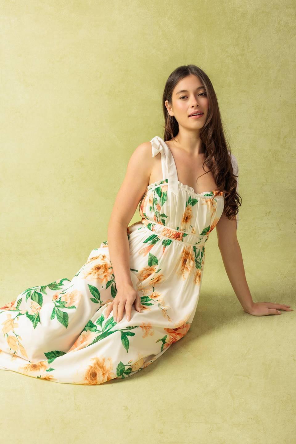 A Perfect Match Woven Maxi Dress