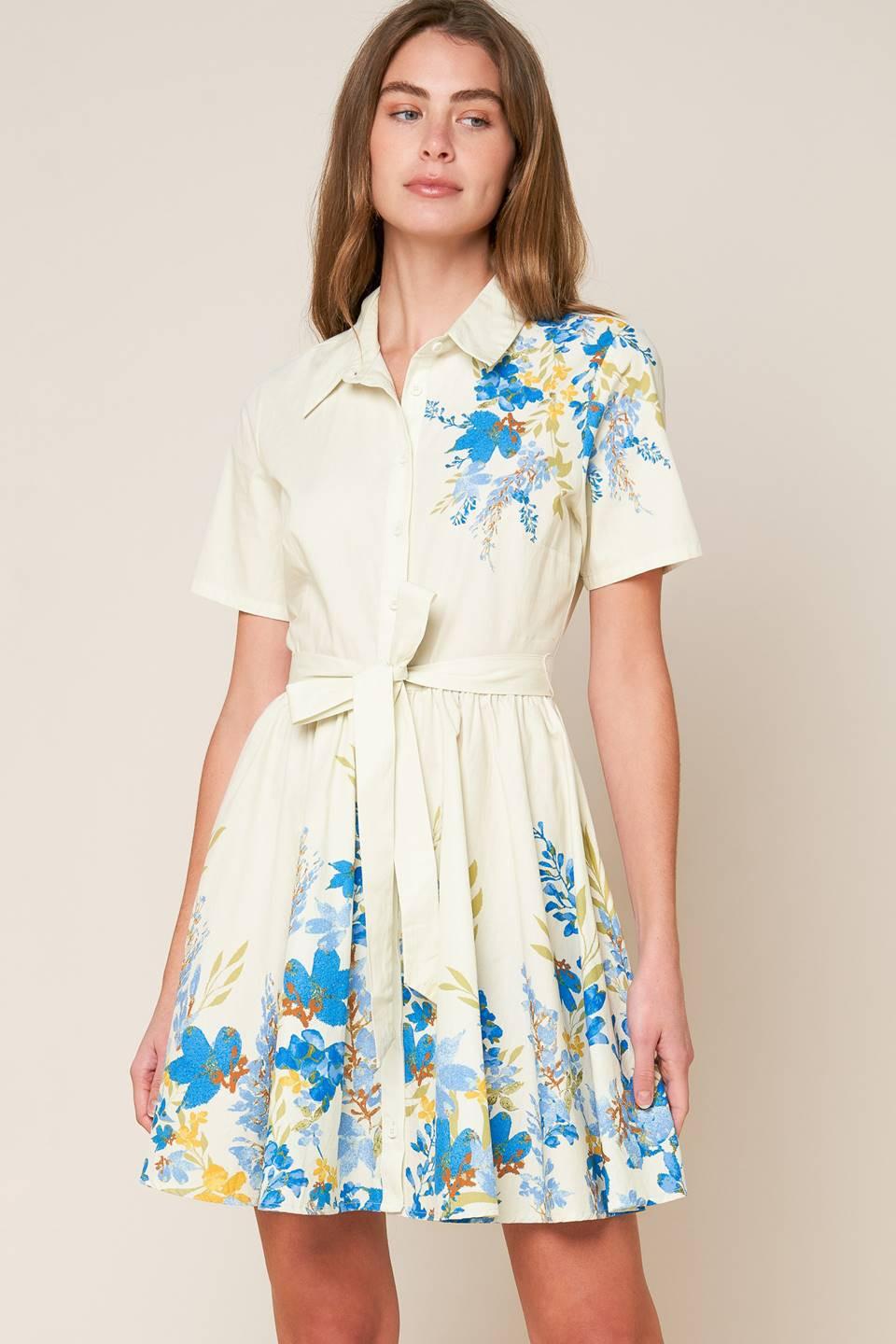 Always Remarkable Woven Mini Dress