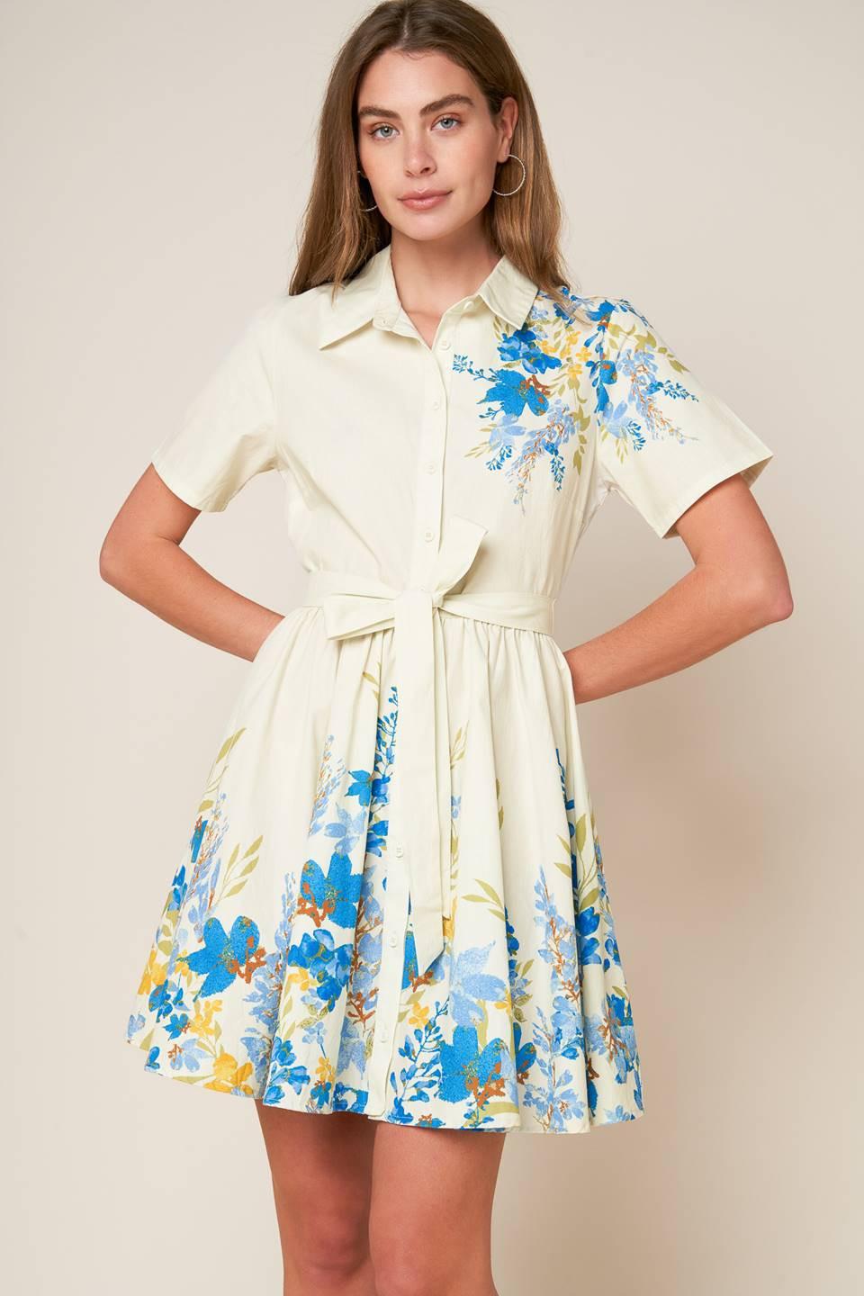 Always Remarkable Woven Mini Dress