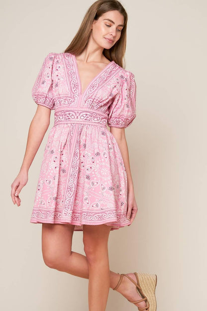 Exceptionally Pristine Woven Mini Dress