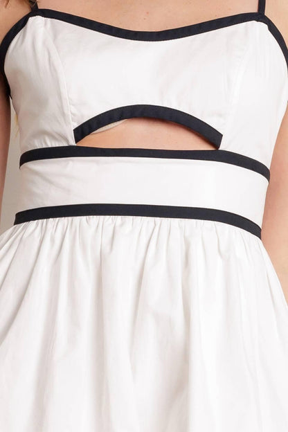 Go Getter Woven Midi Dress