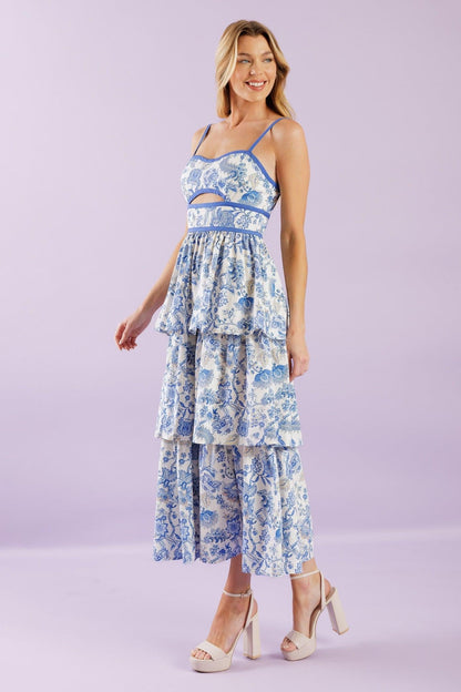 A Great Escape Woven Midi Dress