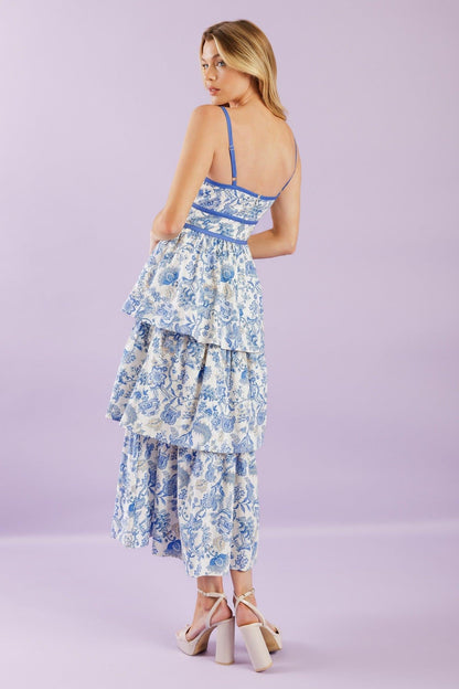 A Great Escape Woven Midi Dress