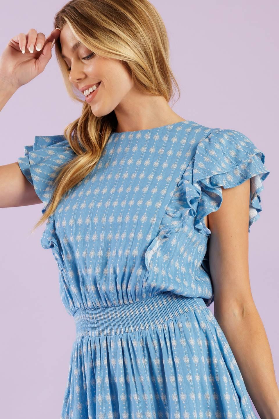 Come as You Are Woven Mini Dress
