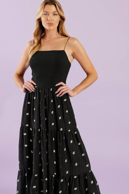 Fade Into You Woven Midi Dress