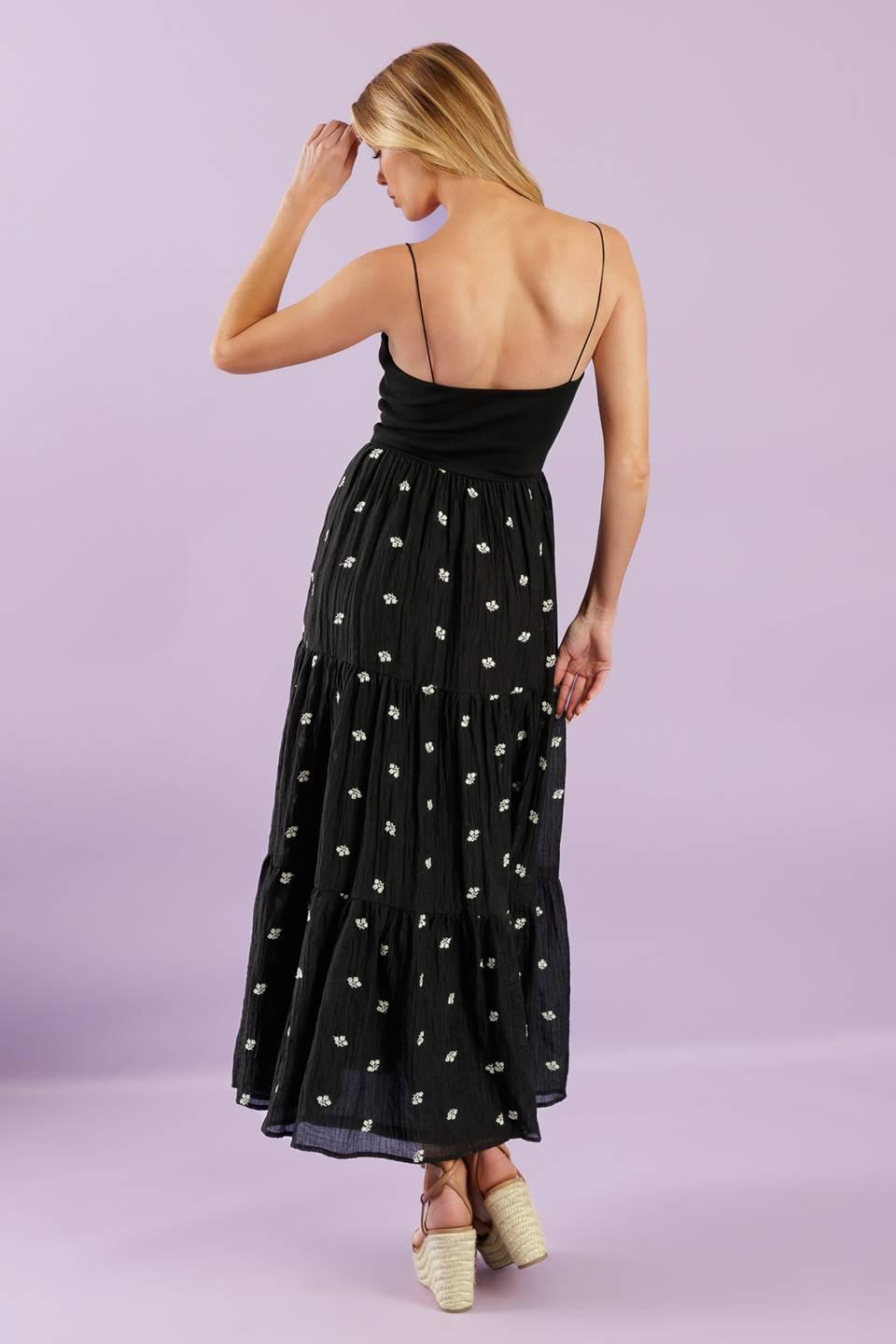 Fade Into You Woven Midi Dress