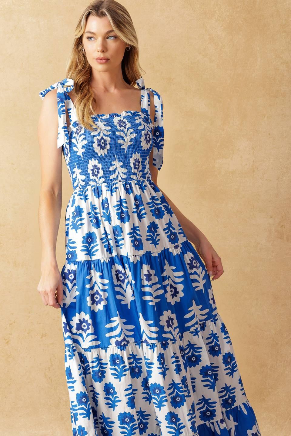 Glamour in Motion Woven Maxi Dress