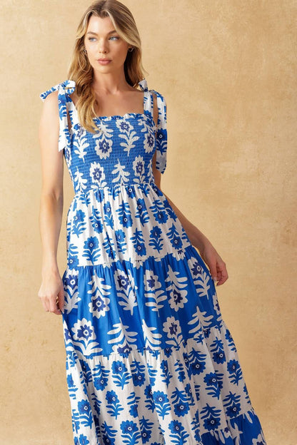 Glamour in Motion Woven Maxi Dress