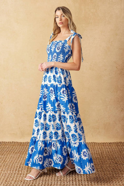 Glamour in Motion Woven Maxi Dress