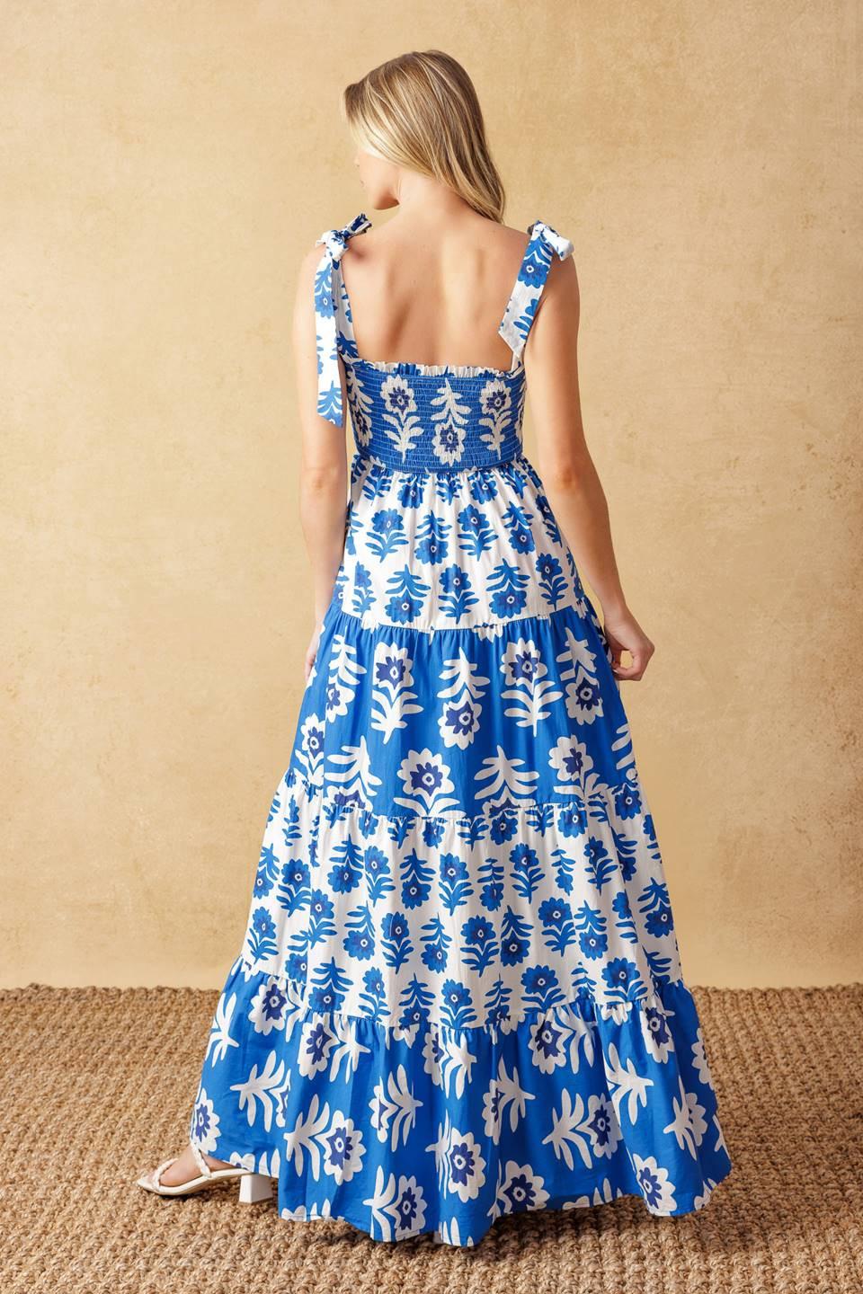 Glamour in Motion Woven Maxi Dress