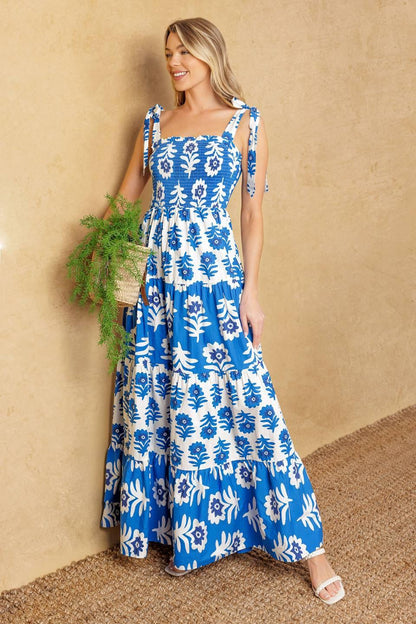 Glamour in Motion Woven Maxi Dress