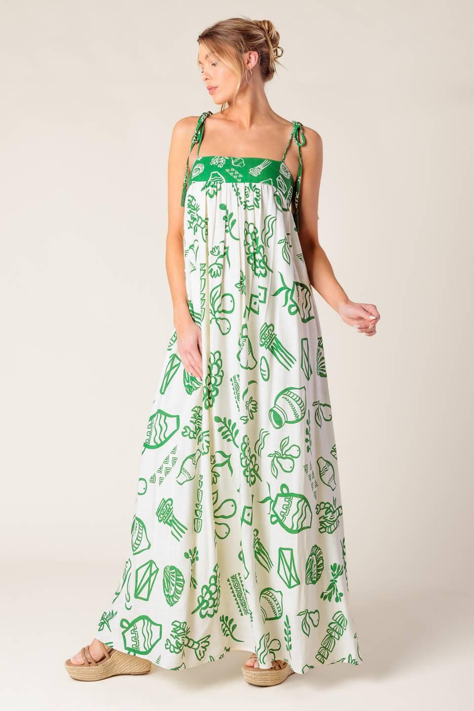 Everyday Bliss Woven Maxi Dress