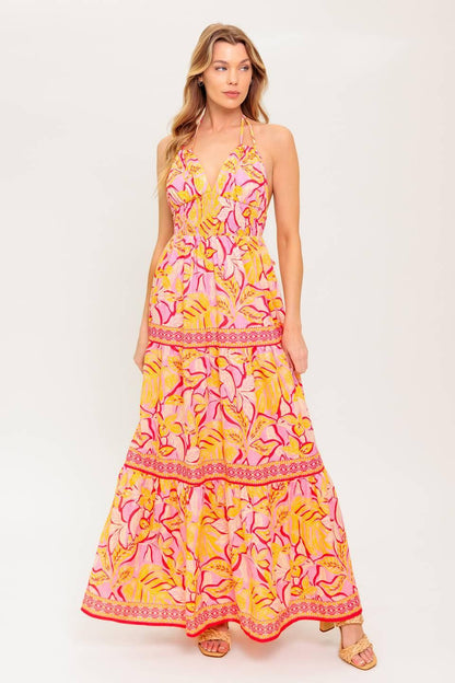 Go With Grace Woven Maxi Dress
