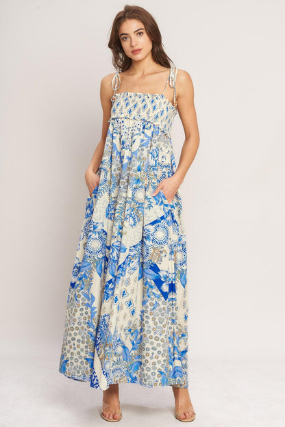 Coastal Dream Woven Maxi Dress