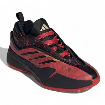 adidas Men's Dame 9 'Bape Black Red' Sneakers