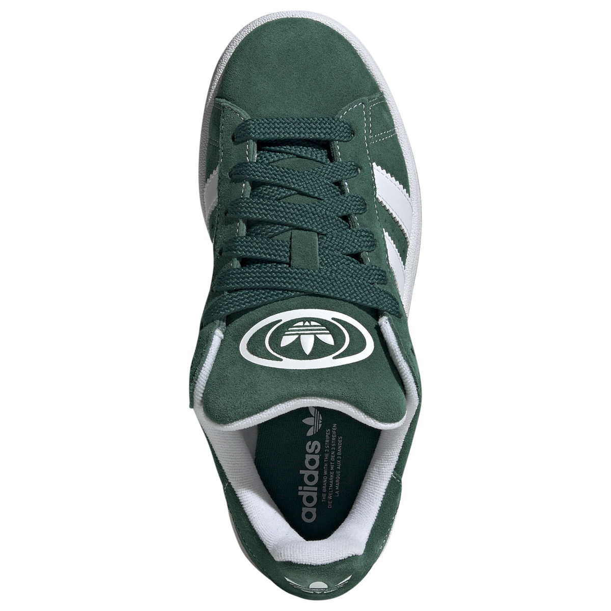adidas Youth Campus 00S 'Dark Green White'