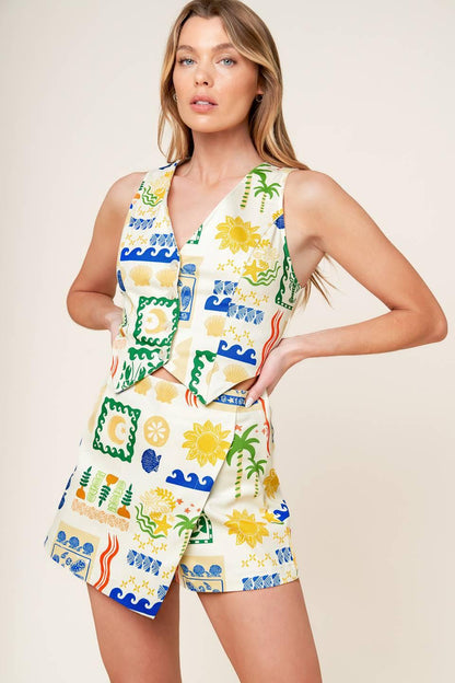 Bon Voyage Woven Vest