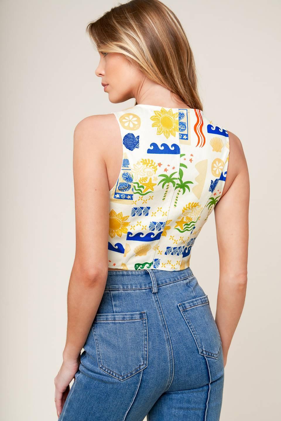 Bon Voyage Woven Vest