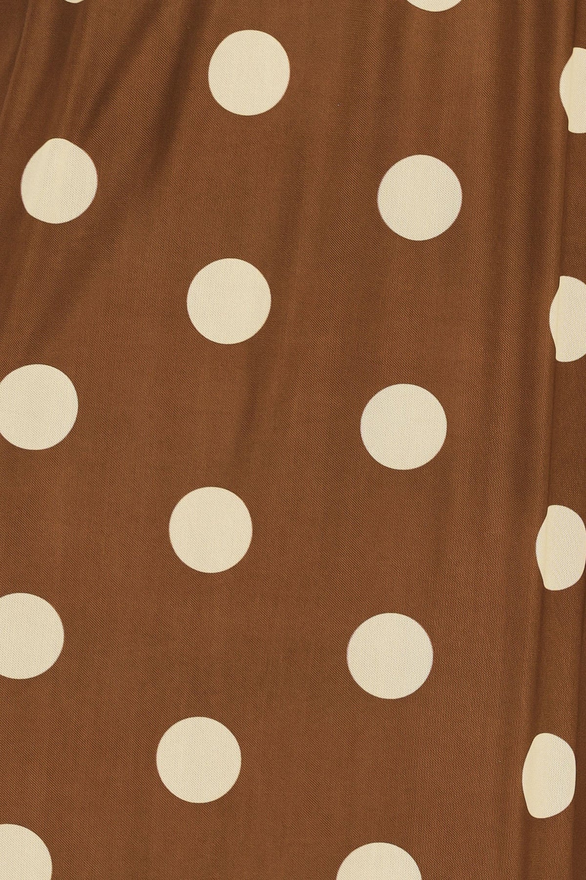 French Girl Polka Dot Power Mesh Midi Skirt