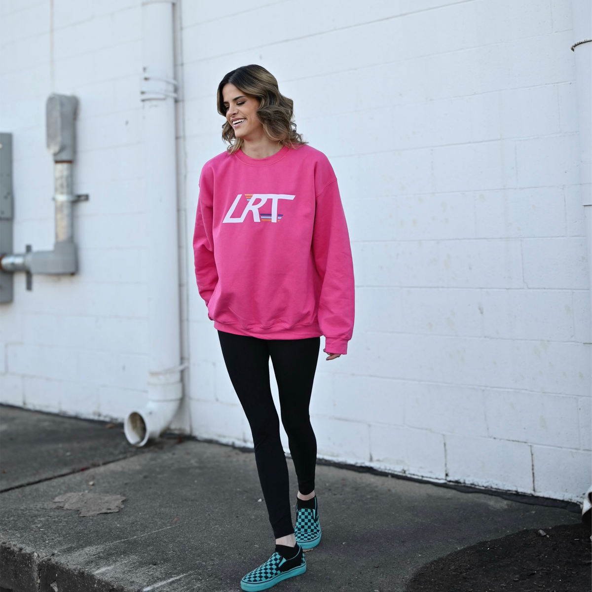 Adult Lrt Winged Logo Crew Sweatshirt